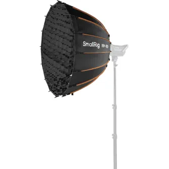 Softboxes - SMALLRIG 5395 FP-90 QUICK-SETUP FOLDING PARABOLIC SOFTBOX 5395 - quick order from manufacturer