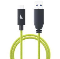 Data Cables - ANGELBIRD CABLE I USB-A TO C 3.2 I SOLID FLEX CABLE I LIME I 32 CM UAC3SFL32 - quick order from manufacturerData Cables - ANGELBIRD CABLE I USB-A TO C 3.2 I SOLID FLEX CABLE I LIME I 32 CM UAC3SFL32 - quick order from manufacturer