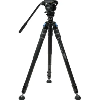 Video statīvi - SIRUI ONE STEP HEIGHT ADJUSTMENT CARBON VIDEO TRIPOD KIT SVS60 + S3 SVS60+S3 - ātri pasūtīt no ražotāja
