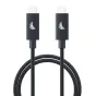 Кабель для передачи данных - ANGELBIRD CABLE I USB-C 4.0 I SOLID FLEX CABLE I BLUE GRAY I 32 CM UC4SFBG32 - быстрый заказ от производителя