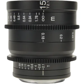 CINEMA objektīvi - LAOWA 15MM T2.1 ZERO-D CINE LENS - NIKON Z VE1521NZCM - ātri pasūtīt no ražotāja