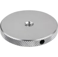Tripod Accessories - KUPO KS-068 ROUND KNURLED FLANGE DISC 1.77 WITH 1/4-20 FEMALE KS-068 - quick order from manufacturerTripod Accessories - KUPO KS-068 ROUND KNURLED FLANGE DISC 1.77 WITH 1/4-20 FEMALE KS-068 - quick order from manufacturer