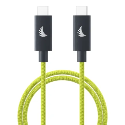 ANGELBIRD CABLE I USB-C 4.0 I SOLID FLEX CABLE I LIME I 1 M UC4SFL100