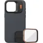 For smartphones - POLARPRO KIT - LITECHASER IPHONE 15 PRO CASE OCEAN + UV FILTER 131132 - quick order from manufacturer