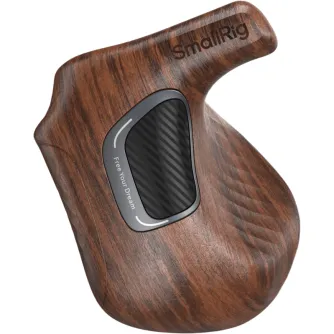 Rigu aksesuāri - SMALLRIG 5161 IMAGEGRIP SERIES WOODEN HANDLE WITH NATO CLAMP (LEFT SIDE) 5161 - ātri pasūtīt no ražotāja