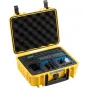 Cietie Koferi - BW OUTDOOR CASE TYPE 1000 FOR INSTA360 X4 / INSTA360 X5, YELLOW 111315 - ātri pasūtīt no ražotāja