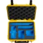 Cietie Koferi - BW OUTDOOR CASE TYPE 1000 FOR INSTA360 X4 / INSTA360 X5, YELLOW 111315 - ātri pasūtīt no ražotāja