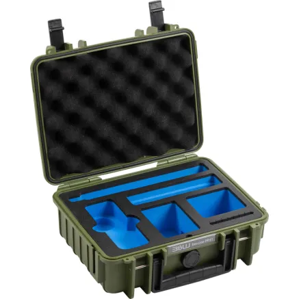BW OUTDOOR CASE TYPE 1000 FOR INSTA360 X4 / INSTA360 X5, BRONZE GREEN 111317