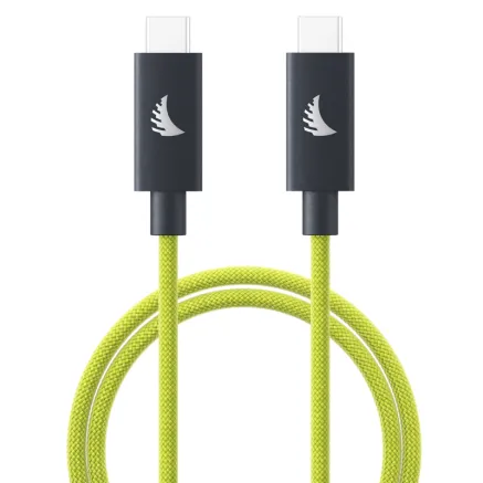 ANGELBIRD CABLE I USB-C 4.0 I SOLID FLEX CABLE I LIME I 2 M UC4SFL200