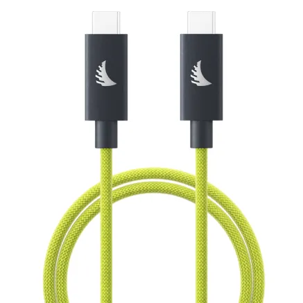 ANGELBIRD CABLE I USB-C 4.0 I SOLID FLEX CABLE I LIME I 32 CM UC4SFL32