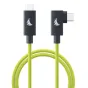Datu Kabeļi - ANGELBIRD CABLE I USB-C 4.0 I SOLID FLEX CABLE RIGHT-ANGLE I LIME I 1 M UC4SFRAL100 - ātri pasūtīt no ražotāja