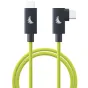 Datu Kabeļi - ANGELBIRD CABLE I USB-C 4.0 I SOLID FLEX CABLE RIGHT-ANGLE I LIME I 32 CM UC4SFRAL32 - ātri pasūtīt no ražotāja