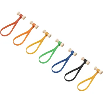 Cable Management Accessories - KUPO ELASTIC CABLE TIE 5 -10PCS MIXED COLOR BG5006M - ātri pasūtīt no ražotāja