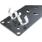 Accessories for studio lights - KUPO KCP-402 TWIST-LOCK MOUNTING PLATE FOR DUAL FLUORESCENT T12 LAMPS KCP-402 - quick order from manufacturer