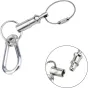 Держатели - KUPO KS-702 *QUICK RELEASE SAFETYPIN WITH KEY CHAIN & SPRING HOOK KS-702 - быстрый заказ от производителя