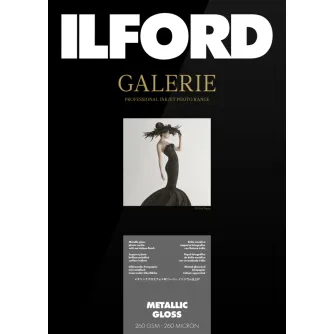 Foto papīrs - ILFORD GALERIE METALLIC GLOSS 260G A2 25 SHEETS 2004026 - ātri pasūtīt no ražotāja