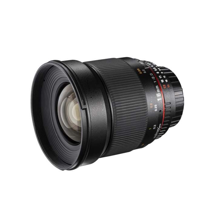 Objektīvi - walimex pro 16/2,0 APS-C Nikon F AE black - ātri pasūtīt no ražotāja