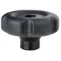 Аксессуары штативов - KUPO KS-125 PLASTIC LOBE KNOB WITH RUBBER COVER DIA.76 MM M10X 12.6 KS-125 - быстрый заказ от производителя