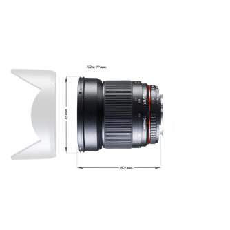 Objektīvi - walimex pro 16/2,0 APS-C Nikon F AE black - ātri pasūtīt no ražotāja