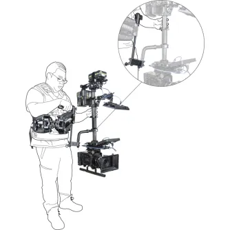 Аксессуары штативов - KUPO KS-262 STEADICAM HIGH/LOW MODE BRACKET SET KS-262 - быстрый заказ от производителя