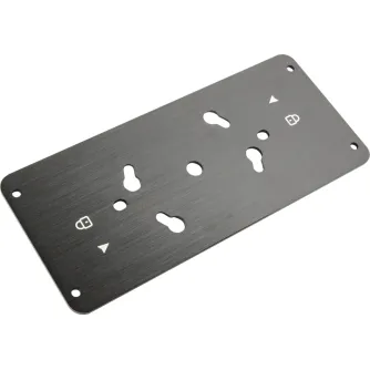 Accessories for studio lights - KUPO KCP-416 TWIST LOCK REAR MOUNTING PLATE FOR KINO FLO DOUBLE KCP-416 - quick order from manufacturer