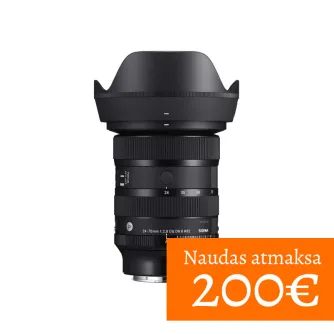 MIRRORLESS Objektīvi - Sigma 24-70mm F2.8 DG DN II Art Sony E/FE objektīvs - ātri pasūtīt no ražotāja Profesionāļu labākā izvēle