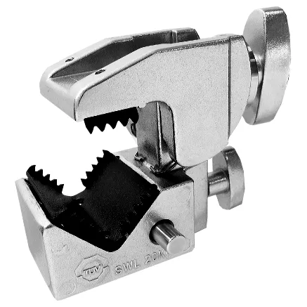 KUPO KCP-701 CONVI CLAMP W/TEETH - SILVER KCP-701