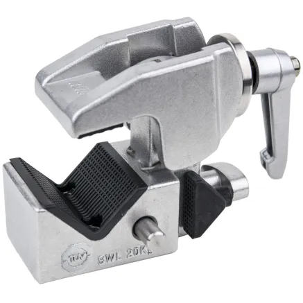 KUPO KCP-710 CONVI CLAMP WITH ADJUSTABLE HANDLE - SILVER KCP-710