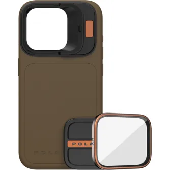  Telefonu vāciņi, maciņi - POLARPRO KIT - LITECHASER IPHONE 15 PRO MAX CASE DESERT + UV FILTER 131134 - ātri pasūtīt no ražotāja