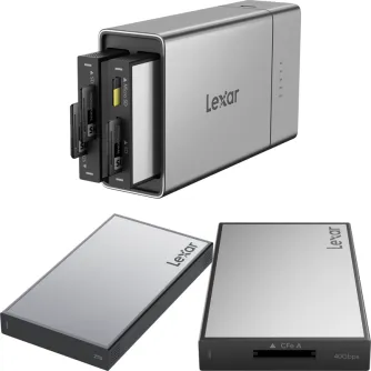 Ārējie cietie diski HDD & SSD - LEXAR PROFESSIONAL WORKFLOW GO I WITH CFEXPRESS 4.0 TYPE A READER AND 2TB SSD LPWF600/730/502T-2TB - ātri pasūtīt no ražotāja