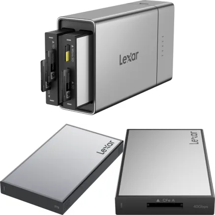 LEXAR PROFESSIONAL WORKFLOW GO I WITH CFEXPRESS 4.0 TYPE A READER AND 2TB SSD LPWF600/730/502T-2TB