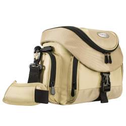 Наплечные сумки - mantona Premium Camera Bag sand/black - купить сегодня в магазине и с доставкой