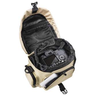 Shoulder Bags - mantona Premium Camera Bag sand/black - quick order from manufacturer