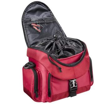 Наплечные сумки - mantona Premium Camera Bag red/black - быстрый заказ от производителя