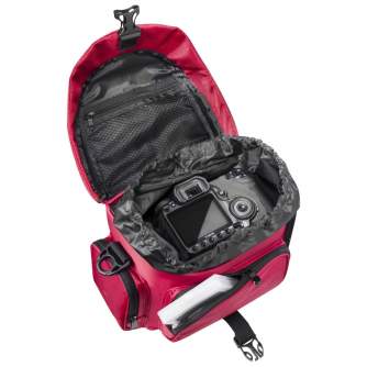 Plecu somas - mantona Premium Camera Bag red/black - ātri pasūtīt no ražotāja