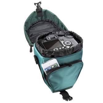 Shoulder Bags - mantona Premium Holster Bag dark green - quick order from manufacturer