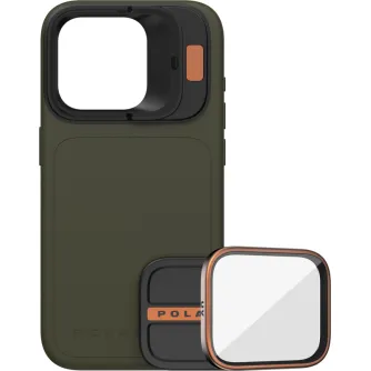  Telefonu vāciņi, maciņi - POLARPRO KIT - LITECHASER IPHONE 15 PRO MAX CASE FOREST + UV FILTER 131135 - ātri pasūtīt no ražotāja