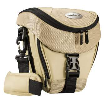 Наплечные сумки - mantona Premium Holster Bag beige - быстрый заказ от производителя