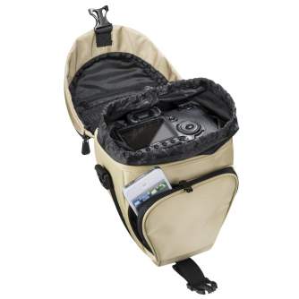 Shoulder Bags - mantona Premium Holster Bag beige - quick order from manufacturer