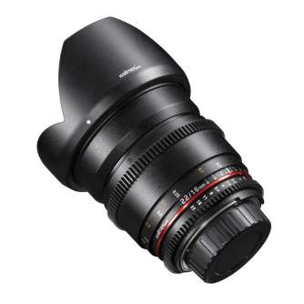 Lenses - walimex pro 16/2,2 Video APS-C Canon EF-S black - quick order from manufacturer