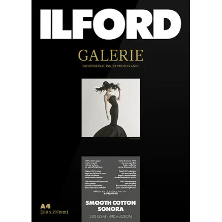 ILFORD GALERIE COTTON ARTIST TEXTURED 310G A3 25 SHEETS 2005014