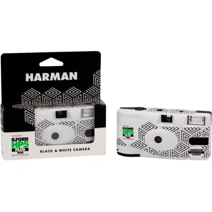 ILFORD PHOTO ILFORD FILM SINGLE USE CAMERA HP5 PLUS WHITE 1174211