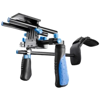 walimex pro Hand-Shoulder-Videotripod Director I 19903 - Plecu