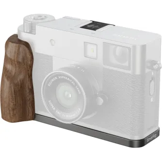 Tripod Accessories - SMALLRIG 5394 L-SHAPED MOUNT PLATE WITH WOODEN HANDLE FOR FUJIFILM X HALF CHARCOAL SILVER 5394 - quick order from manufacturer