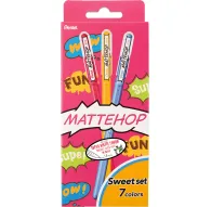 Citi aksesuāri - PENTEL K110-V7STB MATTEHOP GEL ROLLER 1MM SWEET SET OF 7 2111191 - ātri pasūtīt no ražotājaCiti aksesuāri - PENTEL K110-V7STB MATTEHOP GEL ROLLER 1MM SWEET SET OF 7 2111191 - ātri pasūtīt no ražotāja