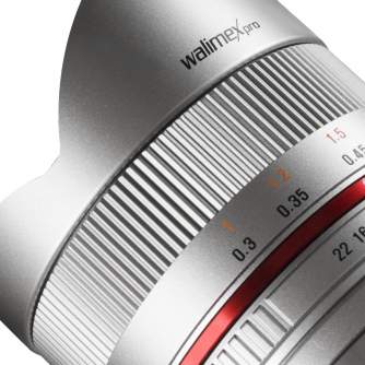 Objektīvi - walimex pro 8/2,8 Fisheye II APS-C Sony E silver - ātri pasūtīt no ražotāja