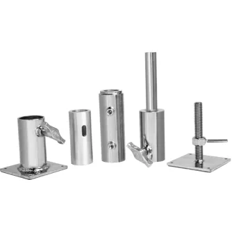 Fonu turētāji - KUPO KCP-712TSK TELESCOPIC WALL SPREADER KIT FOR PIPE 1-1/2 SCHEDULE 40 (O.D.48.3MM) KCP-712TSK - ātri pasūtīt no ražotāja