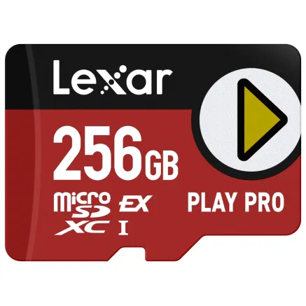 LEXAR MICROSDXC EXPRESS PLAY PRO EXPRESS 7.1, R900/W600 C10 U3 UHS-I (V30) 256GB LMSXPS0256G-BNNNG