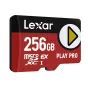 Memory Cards - LEXAR MICROSDXC EXPRESS PLAY PRO EXPRESS 7.1, R900/W600 C10 U3 UHS-I (V30) 256GB LMSXPS0256G-BNNNG - quick order from manufacturer