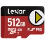 Карты памяти - LEXAR MICROSDXC EXPRESS PLAY PRO EXPRESS 7.1, R900/W600 C10 U3 UHS-I (V30) 512GB LMSXPS0512G-BNNNG - быстрый заказ от производителя